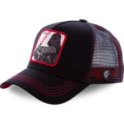 Capslab - Czapka. Czarne czapki damskie CapsLab, z aplikacjami, z bawełny. Za 129,90 zł.