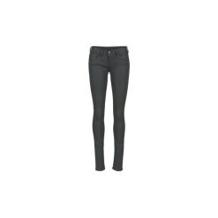 Jeansy slim fit Freeman T.Porter CLARA STRETCH ENDUIT. Czarne jeansy damskie Freeman T. Porter, bez wzorów, z jeansu. W wyprzedaży za 244,30 zł.