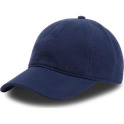 Czapka z daszkiem LACOSTE - RK0123 Navy Blue 166. Niebieskie czapki męskie Lacoste, bez wzorów, z bawełny. W wyprzedaży za 169,00 zł.