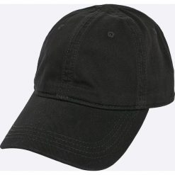 Lacoste - Czapka. Czarne czapki z daszkiem męskie marki Lacoste, z bawełny. Za 179,90 zł.