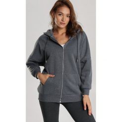 Ciemnoszara Bluza Aerelody. Szare bluzy damskie Renee, xl, bez wzorów, bez rękawów, bez kaptura. Za 89,99 zł.