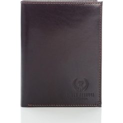 Skórzany portfel męski PAOLO PERUZZI GA179 czarny - Czarny. Czarne portfele męskie Paolo Peruzzi, bez wzorów, ze skóry. Za 139,99 zł.