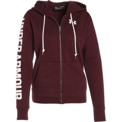 Bluzy damskie: Under Armour FAVORITE Bluza rozpinana raisin red