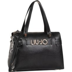 Torebka LIU JO - L Satchel AF0116 E0160 Nero 22222. Czarne torebki klasyczne damskie Liu Jo, bez wzorów, ze skóry ekologicznej, klasyczne, bez dodatków. Za 699,00 zł.