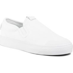 Buty adidas - Nizza Slip On EF1185 Ftwwht/Ftwwht/Ftwwht. Białe buty sportowe damskie Adidas, bez wzorów, z gumy, sportowe. Za 279,00 zł.