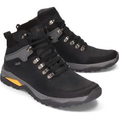 ENZO PERUZZI 117 TEX 875 czarny, trzewiki, trekkingi męskie. Czarne buty trekkingowe męskie na sznurówki. Za 309,90 zł.