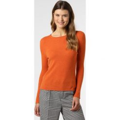 Marie Lund - Sweter damski, pomarańczowy. Pomarańczowe swetry damskie Marie Lund, s, bez wzorów, z kaszmiru, eleganckie, bez rękawów, bez kaptura. Za 499,95 zł.