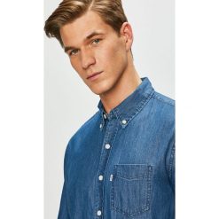 Levi's - Koszula. Niebieskie koszule męskie Levi's®, s, bez wzorów, z bawełny, casualowe, button down, z długim rękawem. Za 239,90 zł.