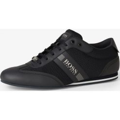 BOSS Athleisure - Tenisówki męskie – Lighter_Lowp_mxme, niebieski. Niebieskie trampki męskie BOSS Athleisure, bez wzorów, eleganckie, bez zapięcia. Za 649,95 zł.