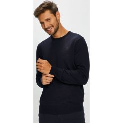 G-Star Raw - Sweter. Czerwone swetry męskie G-Star RAW, s, bez wzorów, z wełny, retro, z okrągłym kołnierzem, bez kaptura. W wyprzedaży za 239,90 zł.