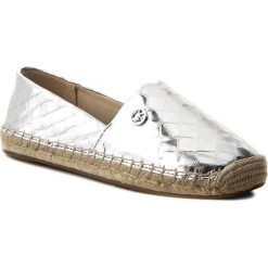 Espadryle MICHAEL MICHAEL KORS - Kendrick 40R7KNFP1M Silver. Szare tomsy damskie MICHAEL Michael Kors, ze skóry, na płaskiej podeszwie. Za 519,00 zł.