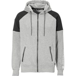 Cellbes Bluza szary melanż male szary L. Szare bluzy męskie Cellbes, m, z nadrukiem, z kapturem, bez rękawów. W wyprzedaży za 89,00 zł.