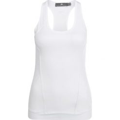 Adidas by Stella McCartney THE PERFORMANCE TANK Koszulka sportowa white. Białe topy sportowe damskie marki adidas by Stella McCartney, s, z elastanu. W wyprzedaży za 183,20 zł.