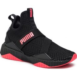Buty PUMA - Defy Mid Core Wns 192507 04 Puma Black/Puma Pink. Czarne buty sportowe damskie Puma, bez wzorów, z tworzywa sztucznego, sportowe, na fitness i siłownię. Za 429,99 zł.