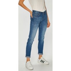 Lee - Jeansy Scarlett. Niebieskie jeansy damskie skinny marki Lee, l, z elastanu. Za 329,90 zł.