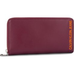 Duży Portfel Damski CALVIN KLEIN JEANS - Logo Pop Large Ziparound K40K400673 238. Czerwone portfele damskie Calvin Klein Jeans, z jeansu. Za 449,00 zł.