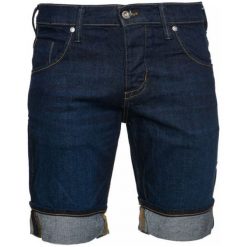 Mustang Szorty Męskie 5-Pocket 32/30 Ciemnoniebieskie. Czarne spodenki i szorty męskie Mustang, m, bez wzorów, z jeansu, krótkie. Za 292,00 zł.