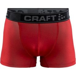 Craft Bokserki Greatness 3" Czerwony Z Nadrukiem M. Czerwone slipy męskie termoaktywne Craft, s. Za 79,00 zł.