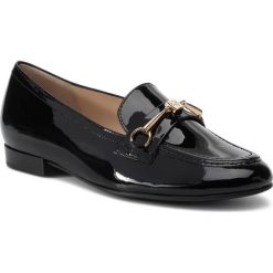 Lordsy HÖGL - 8-101214 Black 0100. Czarne półbuty damskie HÖGL, ze skóry, bez obcasa, na płaskiej podeszwie. W wyprzedaży za 459,00 zł.