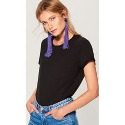 Koszulka oversize - Czarny. Czarne t-shirty damskie Mohito, l. Za 29,99 zł.