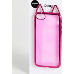 Etui z uszami na iphone 7 - Różowy. Różowe etui damskie marki Sinsay. Za 12,99 zł.