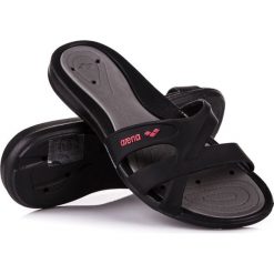 Chodaki damskie: Arena Klapki basenowe damskie Athena Woman Hook Arena Black/Deep Grey/Fuchsia roz. 36 (8068055)