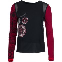 Desigual bluzka damska Glen, S, czarna. Czarne bluzki damskie Desigual, s, bez wzorów, bez kołnierzyka, bez rękawów. W wyprzedaży za 238,00 zł.