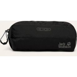 Jack Wolfskin - Kosmetyczka. Niebieskie kosmetyczki męskie Jack Wolfskin, z nadrukiem, z poliesteru. Za 59,90 zł.
