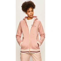 Femi Stories - Bluza Sara. Różowe bluzy damskie Femi Stories, s, z aplikacjami, z bawełny, bez rękawów, z kapturem. W wyprzedaży za 259,90 zł.