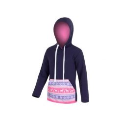 Odzież dziecięca: Sensor Dziecięca Bluza Z Kapturem Tecnostretch Purple 150
