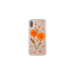 Etui Flower iPhone XS / X wzór 1 Przeźroczyste Wielokolorowe. Pomarańczowe etui damskie marki Inny. Za 25,00 zł.