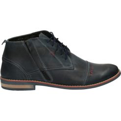 Botki męskie - 0317 CRA BLU. Czarne bez kategorii Venezia, ze skóry. Za 239,00 zł.