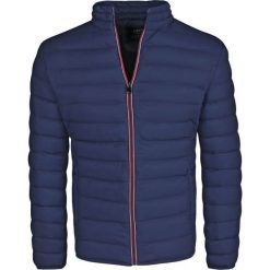 Kurtka męska ocieplana pikowana granatowa Recea. Kurtki męskie Recea, na zimę, xl, bez wzorów, z poliesteru, eleganckie, bez kaptura. W wyprzedaży za 99,90 zł.