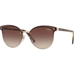 Vogue Eyewear - Okulary 0VO4089S. Żółte okulary przeciwsłoneczne damskie marki VOGUE Eyewear. W wyprzedaży za 399,90 zł.