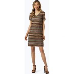 More & More - Sukienka damska, zielony. Zielone sukienki damskie More & More, bez wzorów, z włókna, eleganckie, bez kołnierzyka, bez rękawów. Za 399,95 zł.