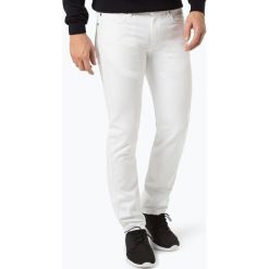 HUGO - Jeansy męskie – Hugo 708, biały. Białe jeansy męskie HUGO, m, bez wzorów, eleganckie. Za 429,95 zł.