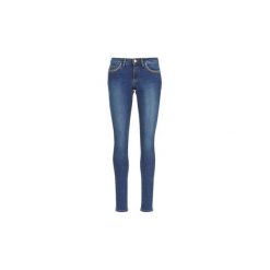 Jeansy slim fit Ikks SCULPT UP. Niebieskie jeansy damskie IKKS, bez wzorów, z jeansu. Za 353,40 zł.