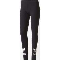 Legginsy sportowe damskie: Adidas Originals Legginsy damskie Trefoil Leggings czarne r. XS (AJ8153)
