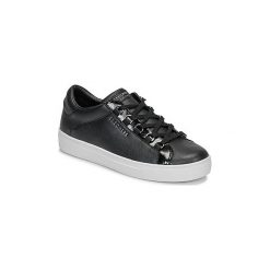 Buty Skechers SIDE STREET. Czarne trampki i tenisówki damskie Skechers, bez wzorów, bez zapięcia. Za 231,20 zł.