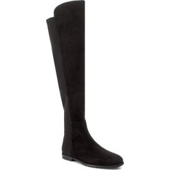 Buty zimowe damskie: Muszkieterki STUART WEITZMAN – Corley Black Suede