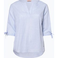 Triangle - Bluzka damska, wielokolorowy. Bluzki damskie Triangle, w paski, eleganckie, bez kołnierzyka, bez rękawów. Za 259,95 zł.