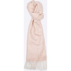 Vero Moda - Szalik. Szare szaliki damskie Vero Moda, z dzianiny. W wyprzedaży za 34,90 zł.