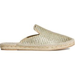 Espadryle MANEBI LOS ANGELES. Szare espadryle damskie Manebi, bez wzorów, z gumy, bez obcasa. W wyprzedaży za 358,00 zł.