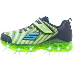 Skechers RECHARGER Tenisówki i Trampki lime/navy. Zielone tenisówki męskie Skechers, z materiału. Za 259,00 zł.