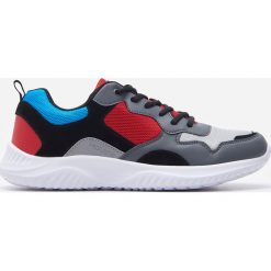 Kolorowe sneakersy - Czarny. Czarne sneakersy męskie House, bez zapięcia. Za 139,99 zł.