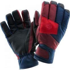Rękawiczki męskie: IGUANA Rękawiczki męska ELMA Zinfandel/ Dress Blue/ Scarlet Sage r. L/XL