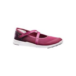 Baleriny do szybkiego marszu PW 160 Br'easy damskie bordowe. Czerwone baleriny damskie NEWFEEL, z gumy. Za 89,99 zł.