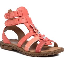 Sandały PRIMIGI - 5382822 S Kiss. Czerwone sandały dziewczęce Primigi, ze skóry ekologicznej, bez zapięcia. Za 229,00 zł.
