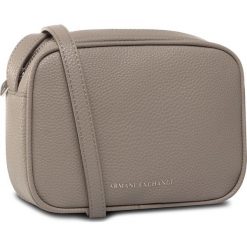 Torebka ARMANI EXCHANGE - 942084 CC723 00951 Mud. Szare listonoszki damskie Armani Exchange, z aplikacjami, ze skóry ekologicznej, zdobione, bez dodatków. W wyprzedaży za 309,00 zł.
