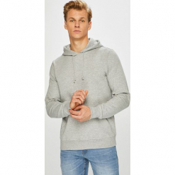 Brave Soul - Bluza. Niebieskie bluzy męskie marki Brave Soul, s, z bawełny, z kapturem. Za 89,90 zł.